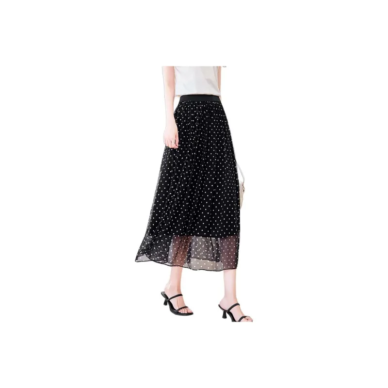 Yi Mengyuan Casual Long Skirt Women's-0