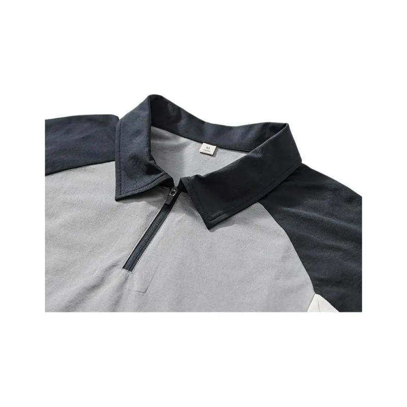 Go it alone Polo Shirts Men Light Gray-4