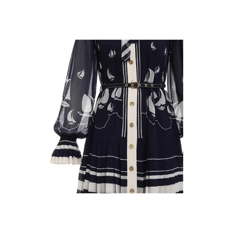 Zimmermann SS23 Long Sleeved Dress Women's Black-4