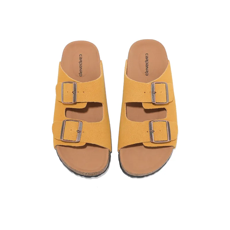 CARDANRO Quiet Slip Resistant Odor Resistant Abrasion Resistant Slide Slippers Women's-9