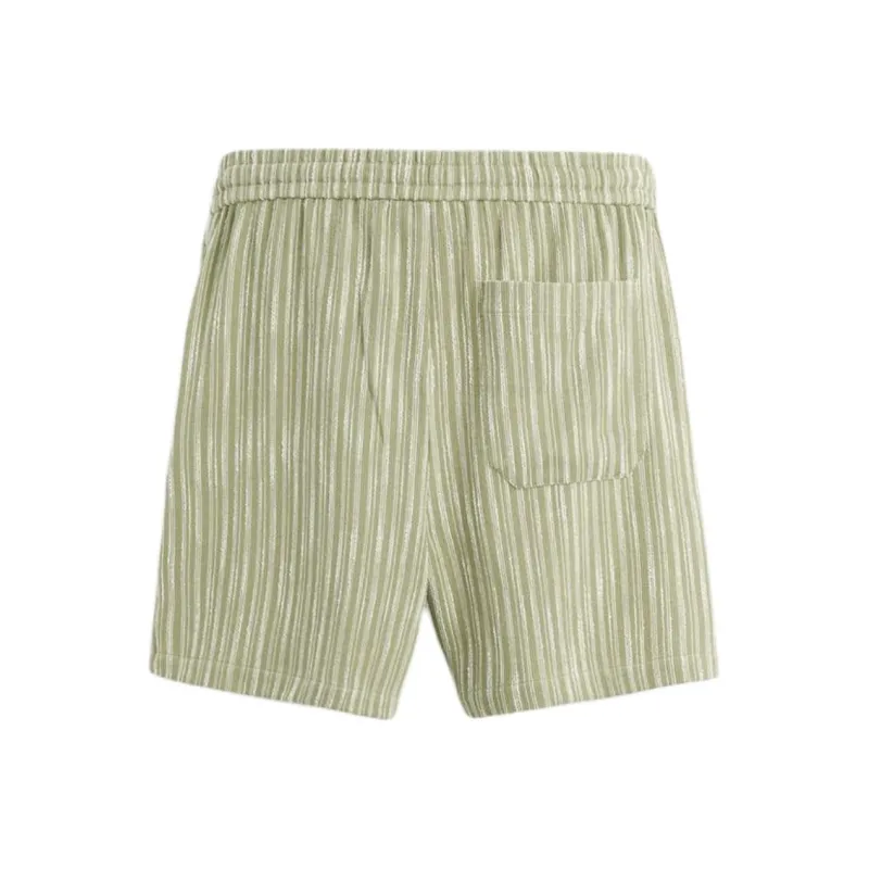 ZARA Casual Shorts Men Light Green-1