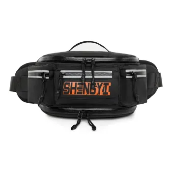 KAMLUI Laminated Material Shoulder Bag Unisex Multicolor