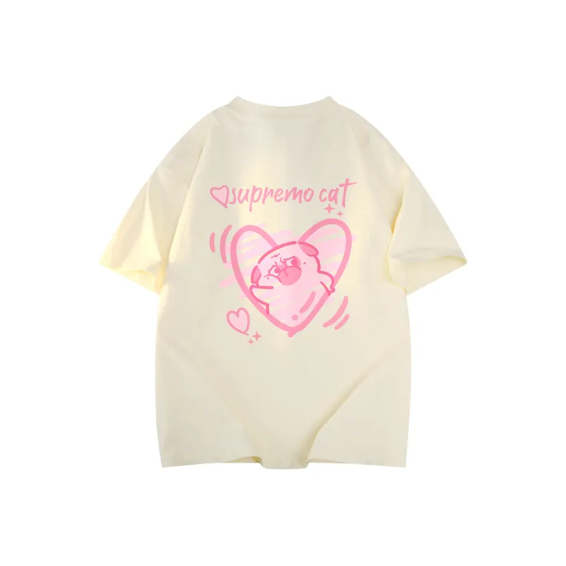 Supremo Cat T Shirts Unisex-18