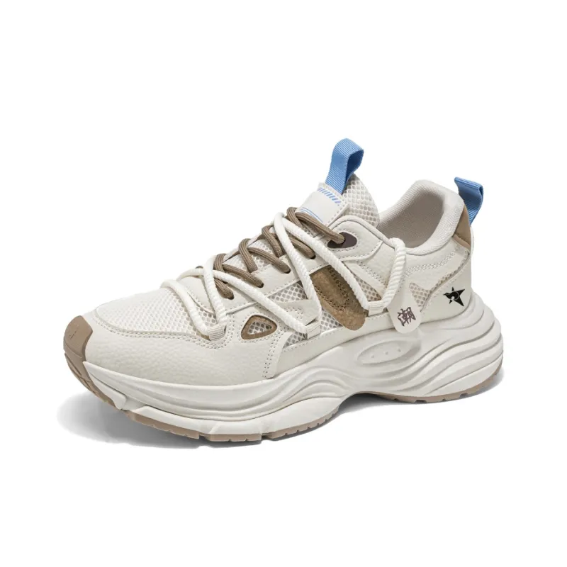 Bookish Star Anti Slip Wear Resistant Low Top Chunky Sneakers Men's-5