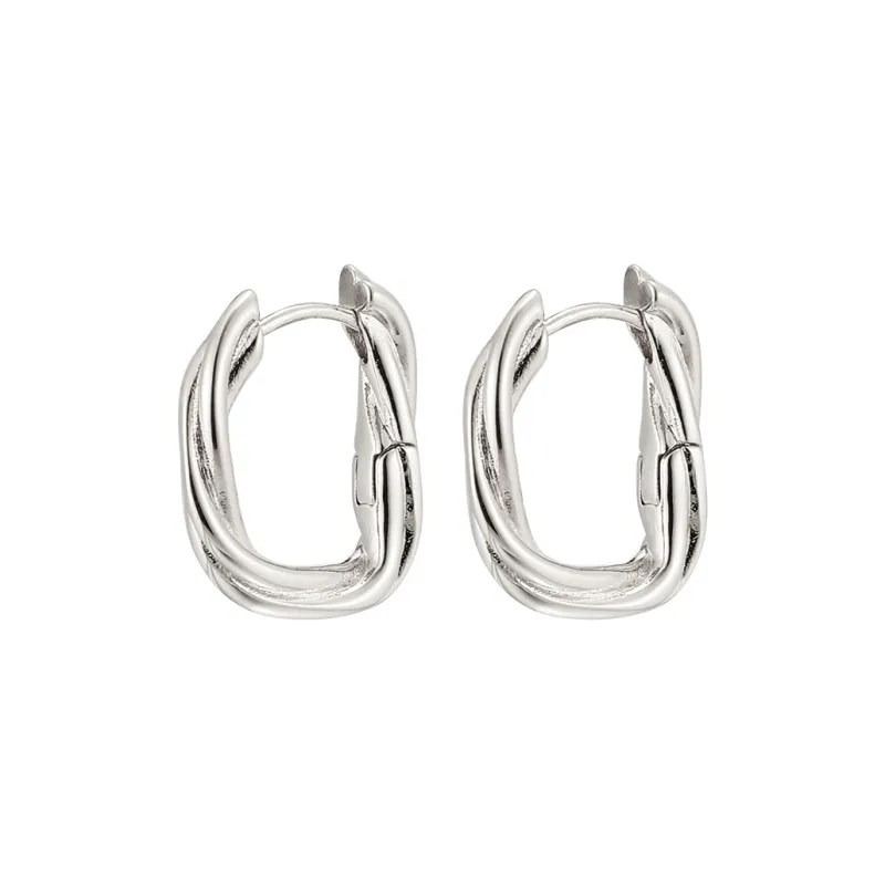 EAR PARTNER 925 Sterling Silver Stud Earrings Women's-2