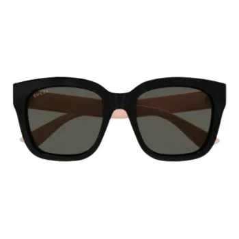 GUCCI Injection Molded Cat Eye Sunglasses Unisex Black