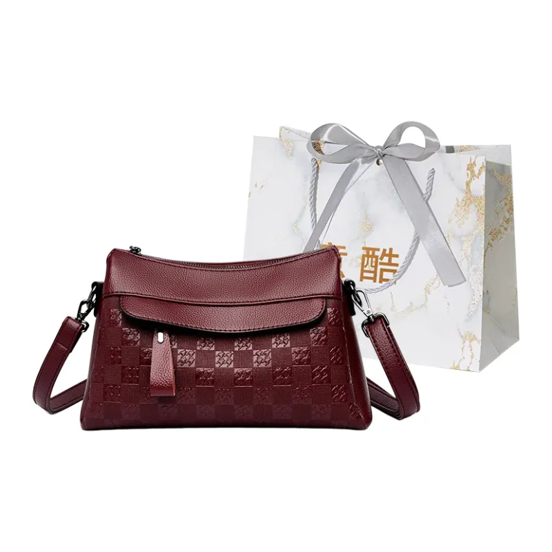 Cool PU Crossbody Bag, Shoulder Bag Women's Black-0