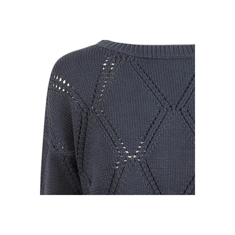 WEEKEND MaxMara Crewneck Asymmetric Oversized Jumper-2