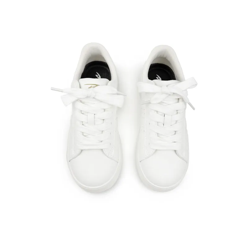 DEERWAY Height Increasing, Abrasion Resistant, Lightweight, And Breathable Low Top Casual Shoes Women's White-3