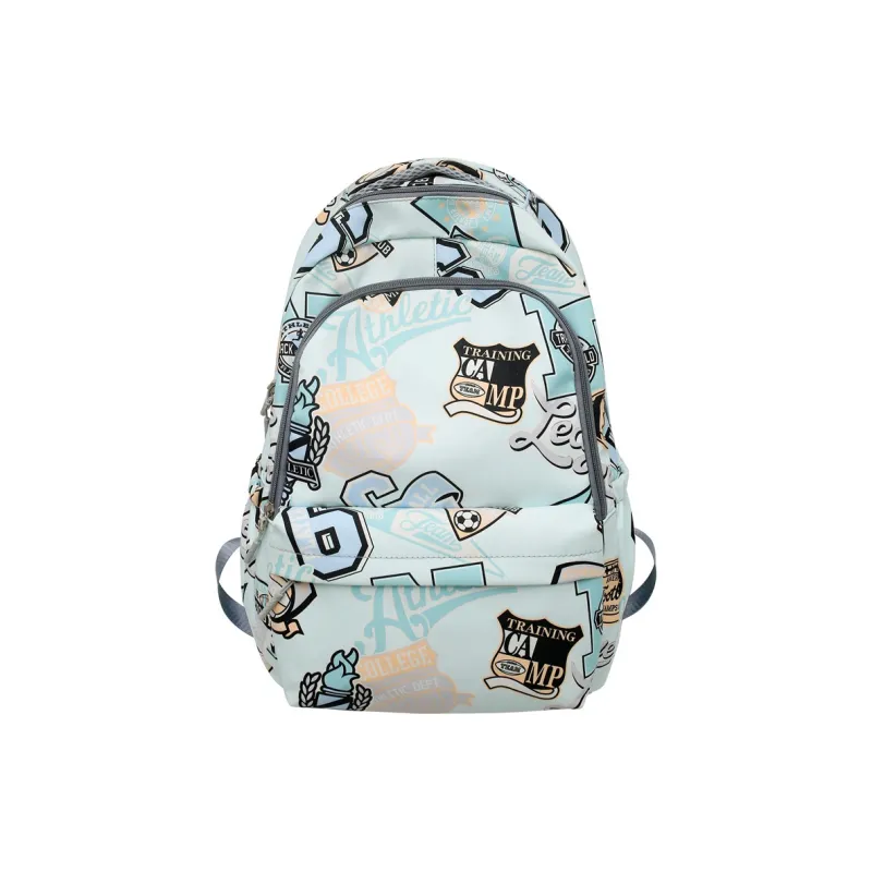 Kewuku Nylon Backpack Unisex Multicolor-11