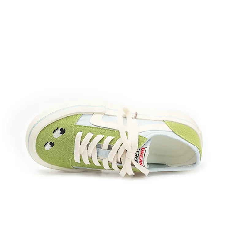 Zun'er Slip Resistant Quick Dry Abrasion Resistant Low Top Skateboard Shoes Women's-8