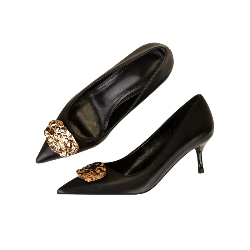MCKP Slim Heel High Heels Women's-4