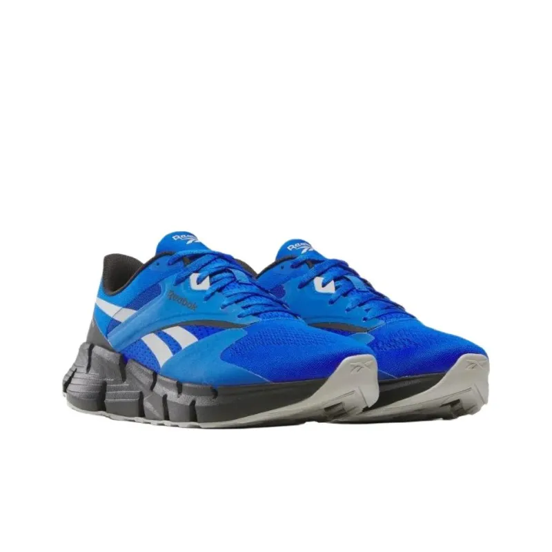Reebok Zig Dynamica 5 Anti Slip Wear Resistant Low Top Running Shoes Unisex Blue-2