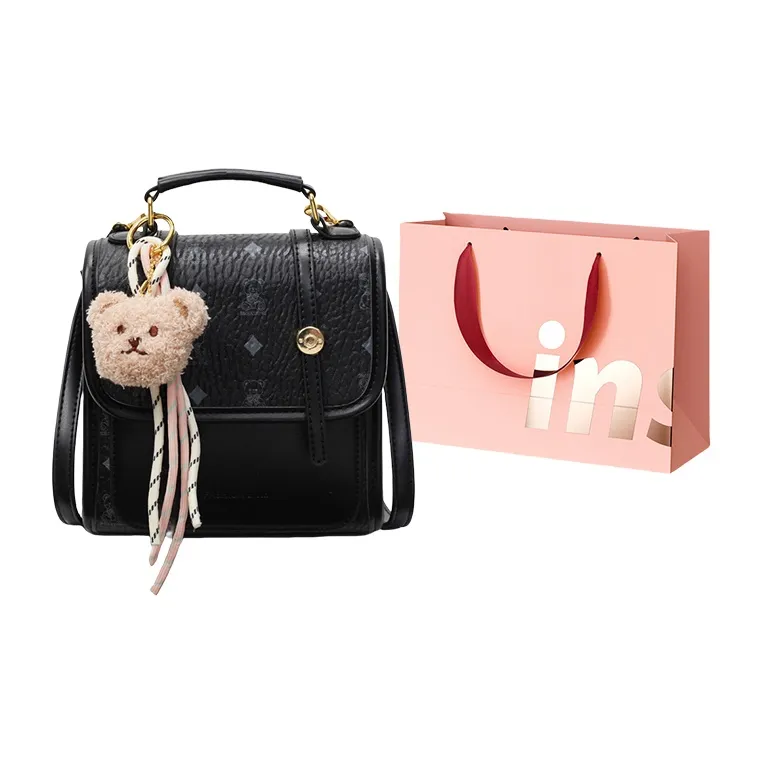 WHEELY BABY+ PU Backpack Women's Multicolor-4