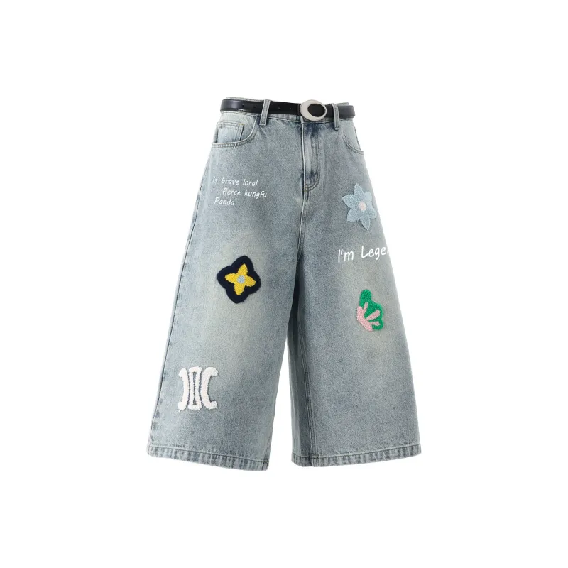 Kung Fu Panda Denim Shorts Unisex-8