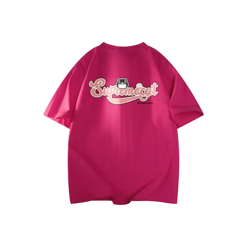 Supremo Cat T Shirts Unisex-10