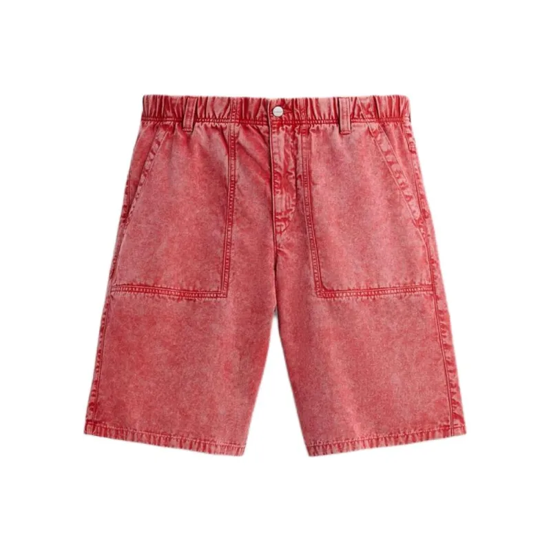 ZARA Casual Shorts Men Red-0