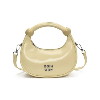 Homeboisportclub PU Shoulder Bag, Handbag Women's Yellow/Pink/White/Silver/Red/Black