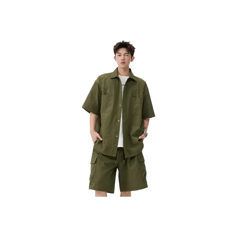 WARNING LIGHT Shirt Matching Set Unisex-0