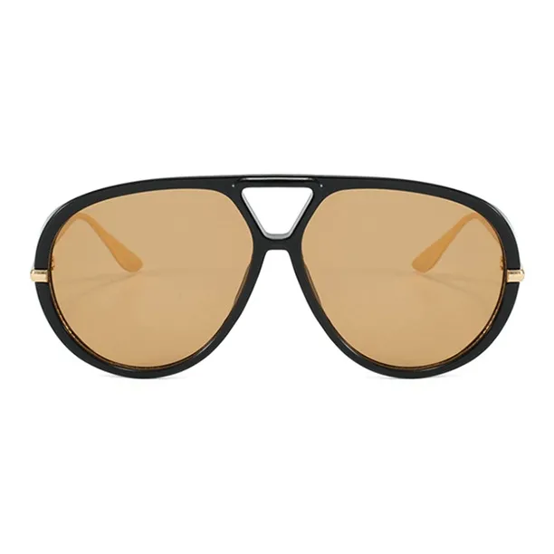 SOMAN PC Metal Aviator Sunglasses Unisex-3