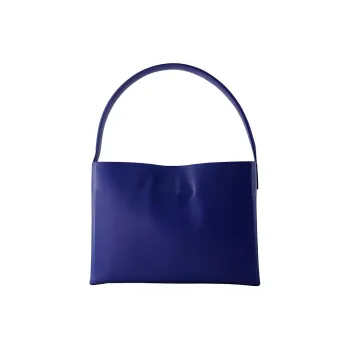INES DE LA FRESSANGE Calfskin Handbag Regular Women's Blue