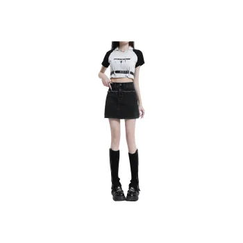 TBSM Denim Short Skirts Women's