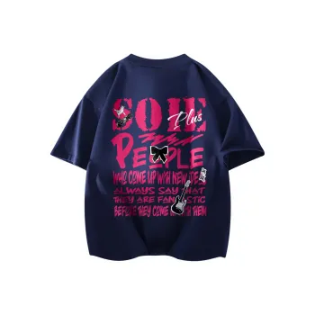 SOIE T-Shirts Unisex Navy Blue