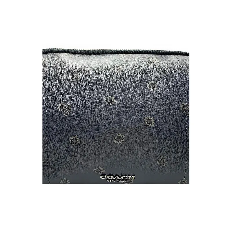 COACH Graham Coated Canvas With Smooth Calfskin Fanny Pack Tubas Men's Black-3