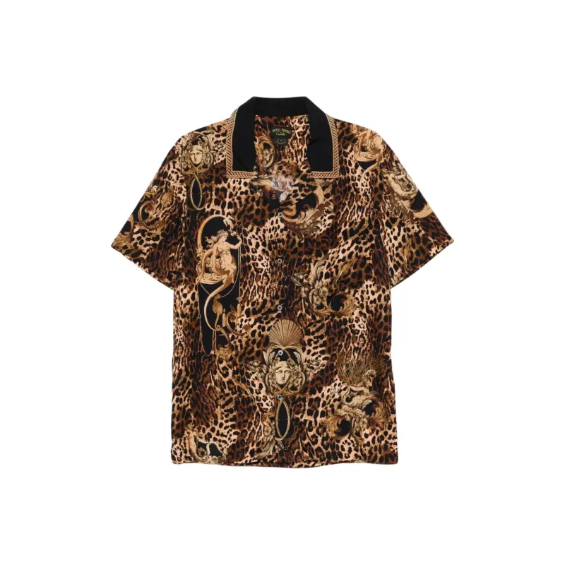 Camilla Short sleeves Camp collared Shirt-0