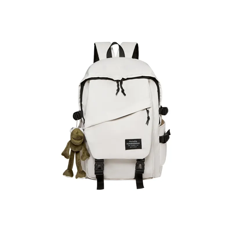 Narandu Fabric Backpack Tubas Unisex Midnight Black/Ecru-0
