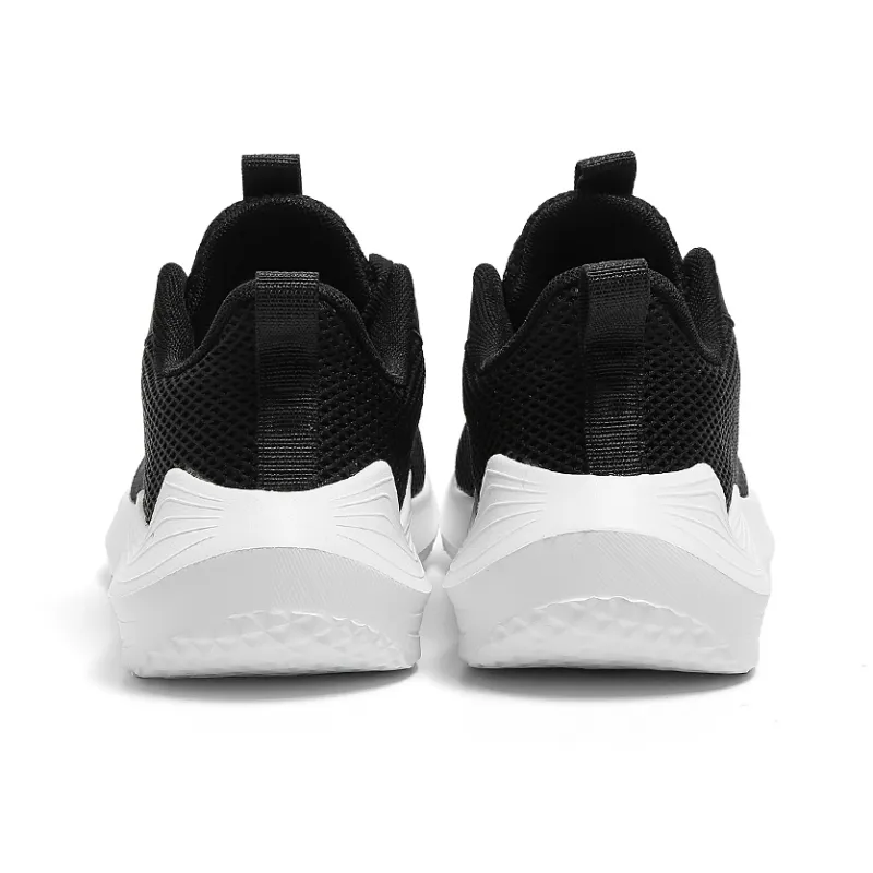 HUANQIU Slip Resistant, Breathable, Lightweight Low Top Casual Running Shoes Women's Black-5