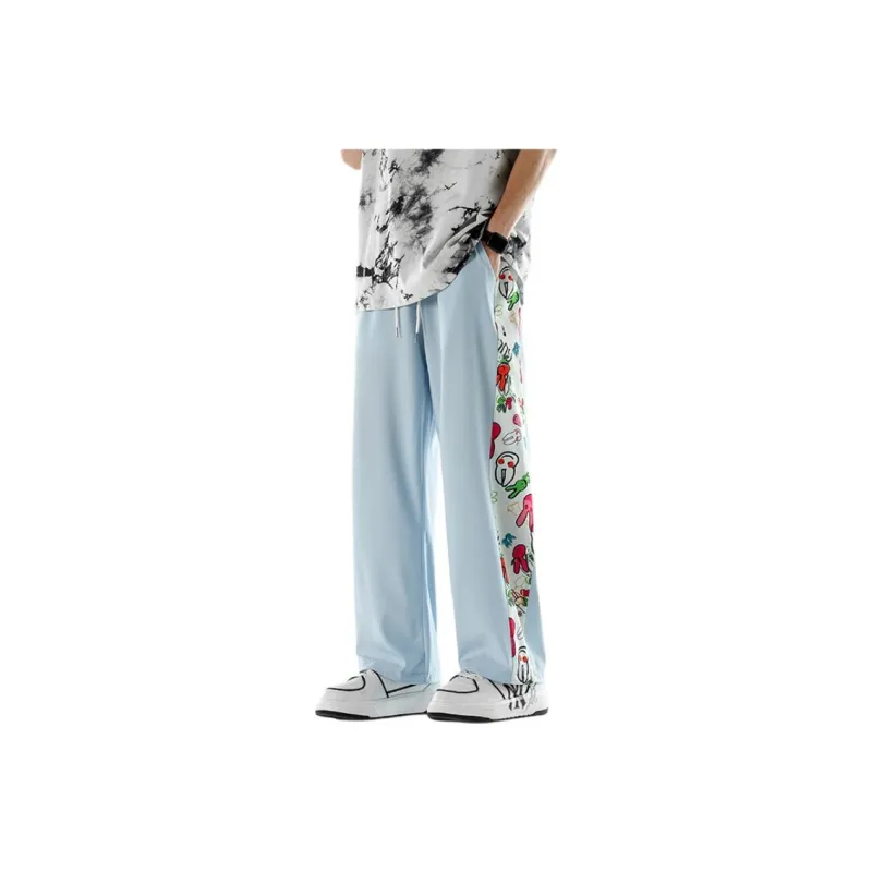 WARNING LIGHT Casual Pants Unisex-0