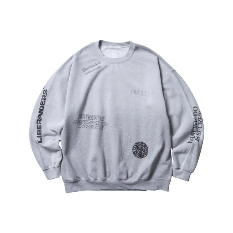 Liberaiders Sweatshirts Unisex Gray-0