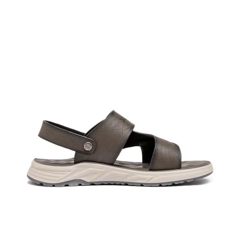 JOSINY Beach Sandals Men Black/Gray-6
