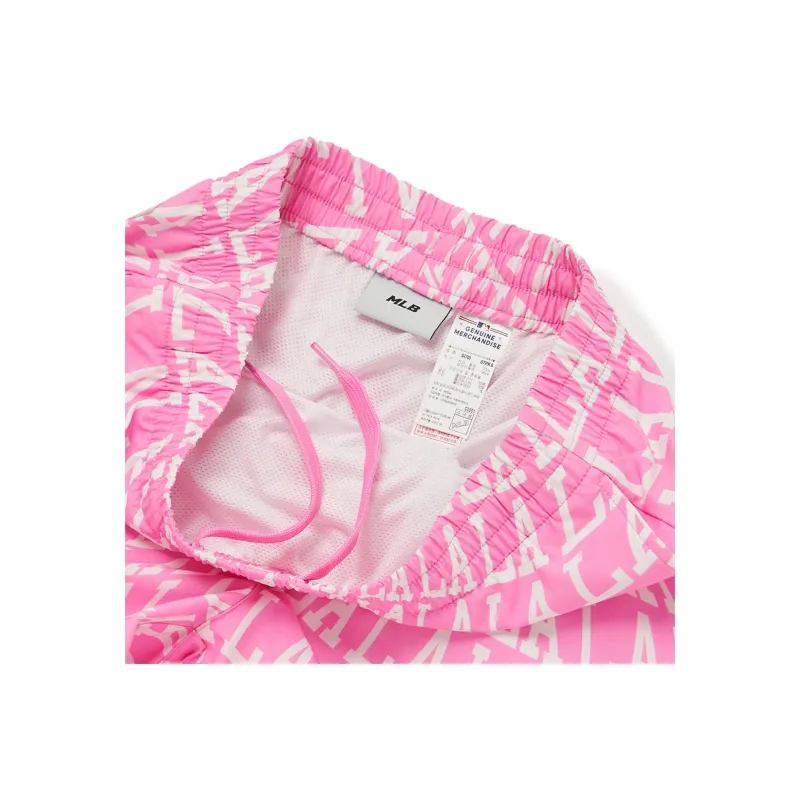 MLB Los Angeles Dodgers Swimming Shorts Women's Pink-3