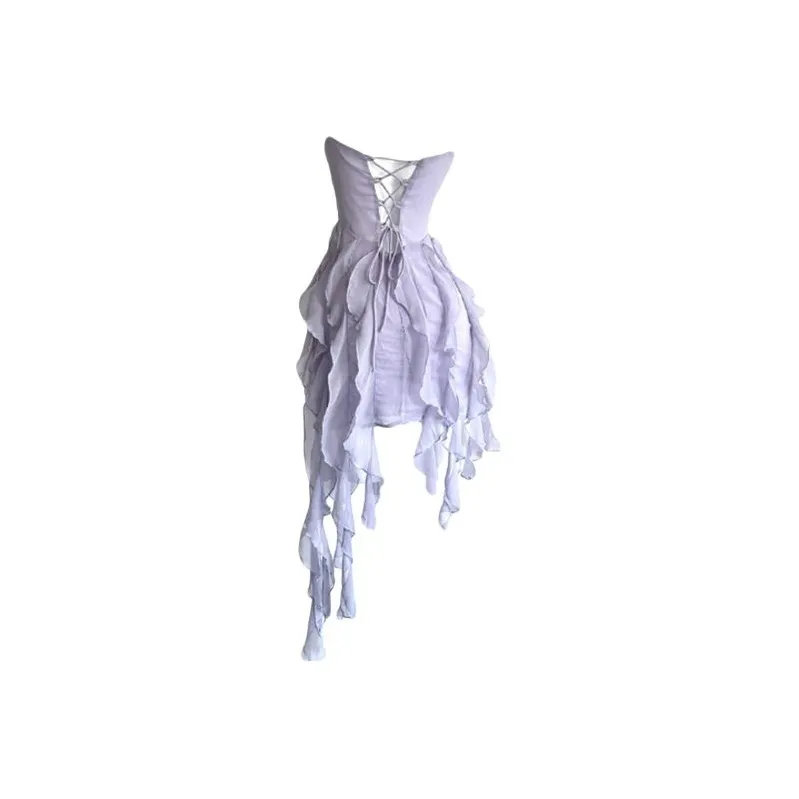 TIBINB Sleeveless Dress Women's-1