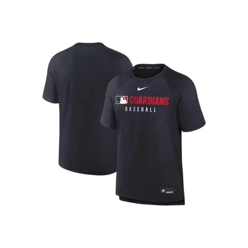 Nike Cleveland Guardians Authentic Collection Pregame Men's Nike Dri FIT Mlb T Shirt-2
