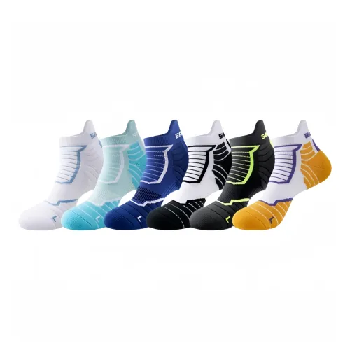 Gentle Welcome Basketball Socks Men's 6 Pack