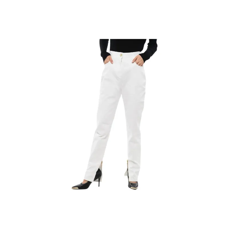 BALMAIN Jewel button Skinny Jeans-0