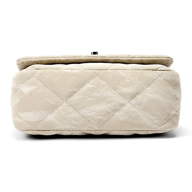 CORALDAISY Synthetic Leather Shoulder Bag, Crossbody Bag Women's Morning Dew White-3