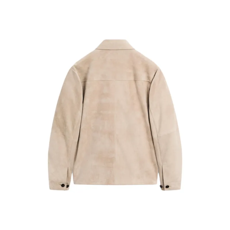 Massimo Dutti Leather Jacket Men's-1