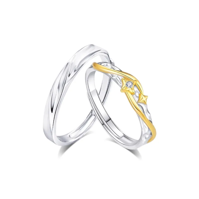 KUMET Sterling Silver Rings Unisex-0