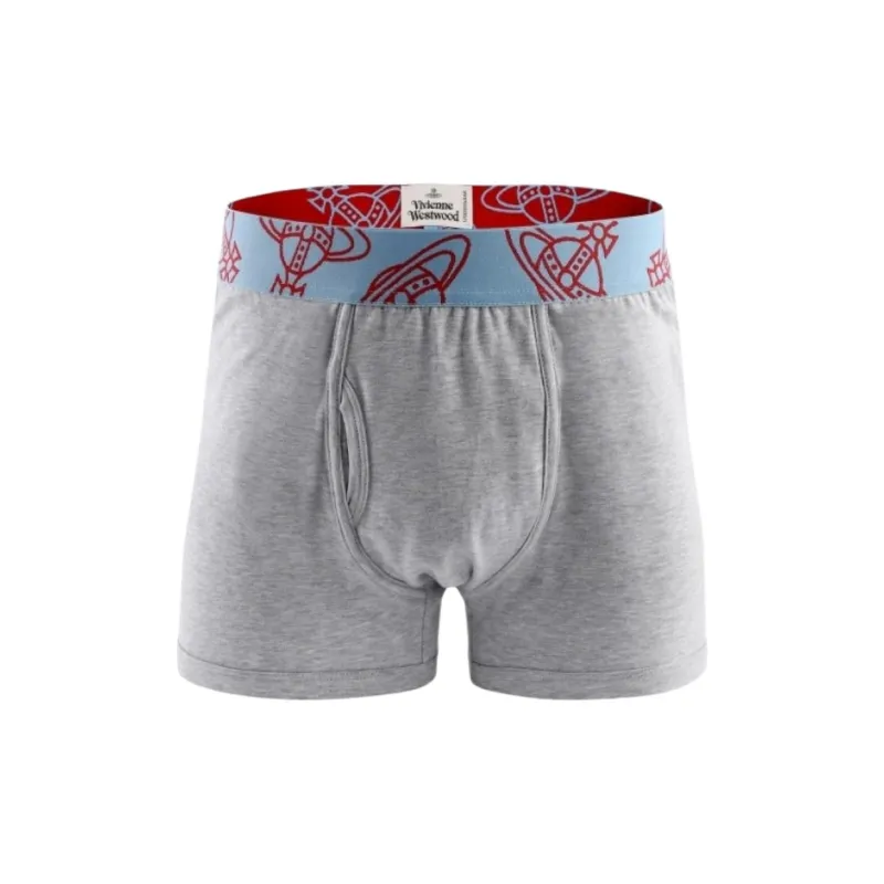 Vivienne Westwood Underpants Men's 2 Pack Gray Blue-1