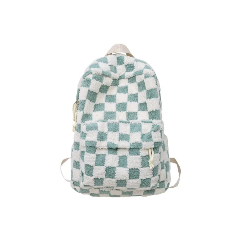 DCLOUD Plush Backpack Unisex Multicolor-9