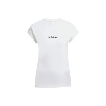 Adidas Free Shipping With AdiClub Essentials Linear Cotton Tee