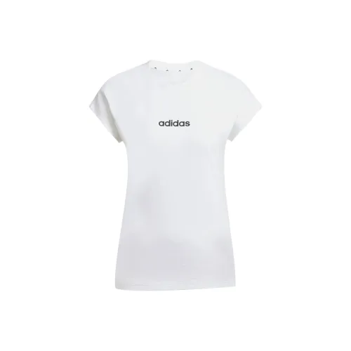 Adidas Free Shipping With AdiClub Essentials Linear Cotton Tee