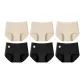 6 Pack (3 Beige Apricot+3 Classic Black)