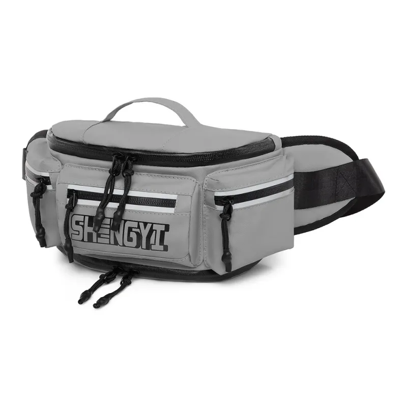 KAMLUI Laminated Material Shoulder Bag Unisex Multicolor-1