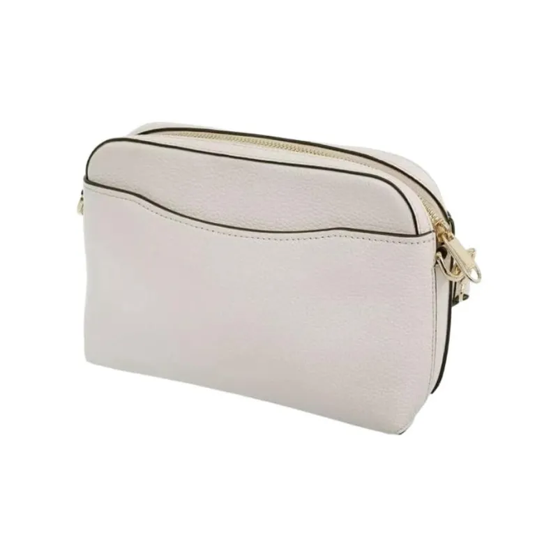 Furla Leather Crossbody Bag Women's Light Gray-3
