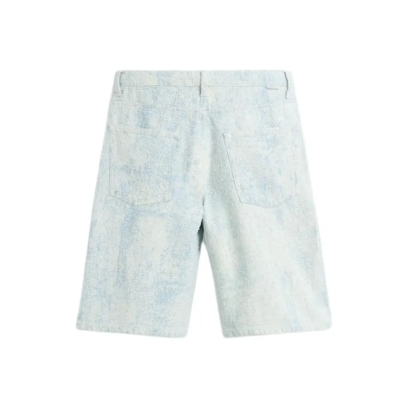 ZARA Casual Shorts Men Light Blue-1